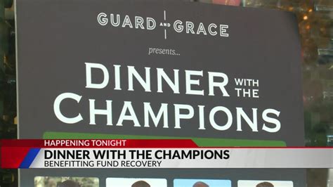 Dine with Super Bowl champions while supporting a local charity